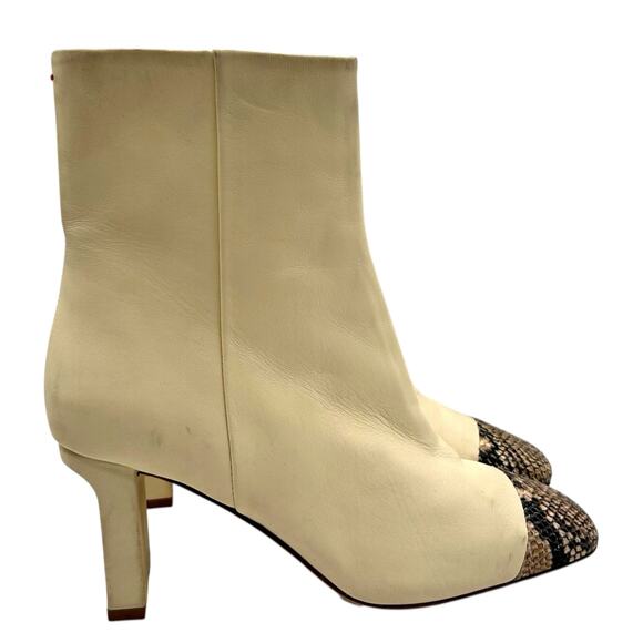 Aeyde Women's Smooth Leather Side Zip Ankle Boots Size EU 36 - US 5.5-6 - Picture 2 of 13